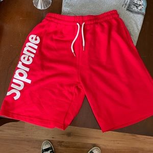 Red Supreme Shorts